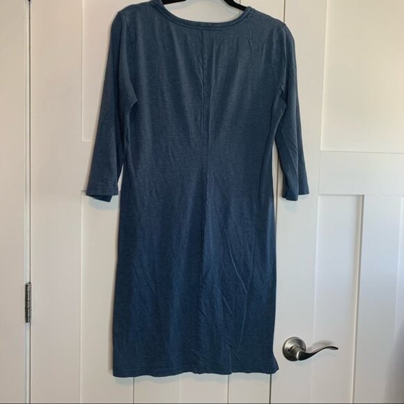 Garnet Hill Blue Dress Size Small - Picture 6 of 11